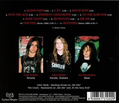 To the Gory End - CD Audio di Cancer - 2