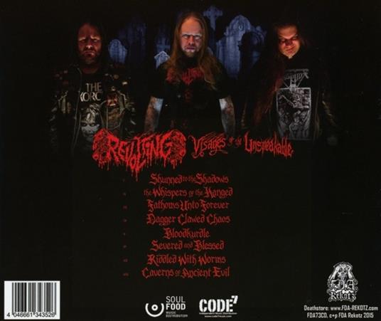 Visages of the Unspeakable - CD Audio di Revolting - 2