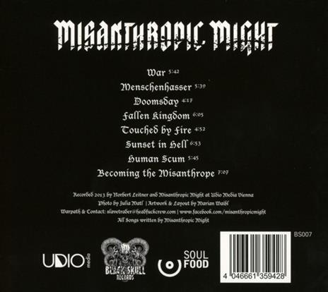 Menschenfresser - CD Audio di Misanthropic Might - 2