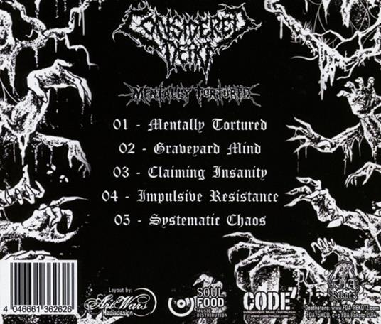 Mentally Tortured (Mini CD) - CD Audio di Considered Dead - 2