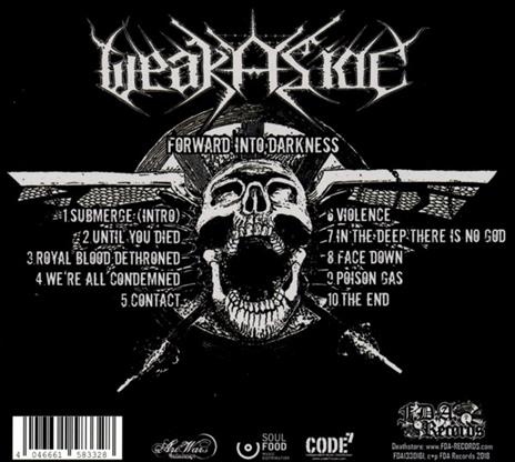 Forward Into Darkness - CD Audio di Weak Aside - 2
