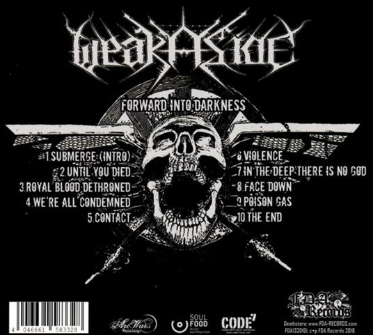 Forward Into Darkness - CD Audio di Weak Aside - 2