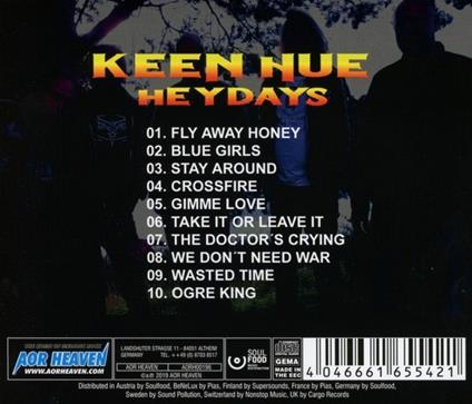 Heydays - CD Audio di Keen Hue