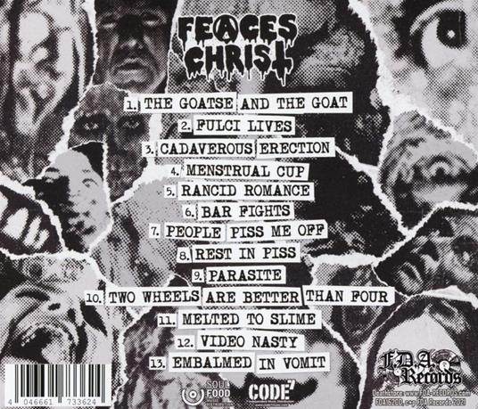 Gimme Morgue! - CD Audio di Feaces Christ - 2