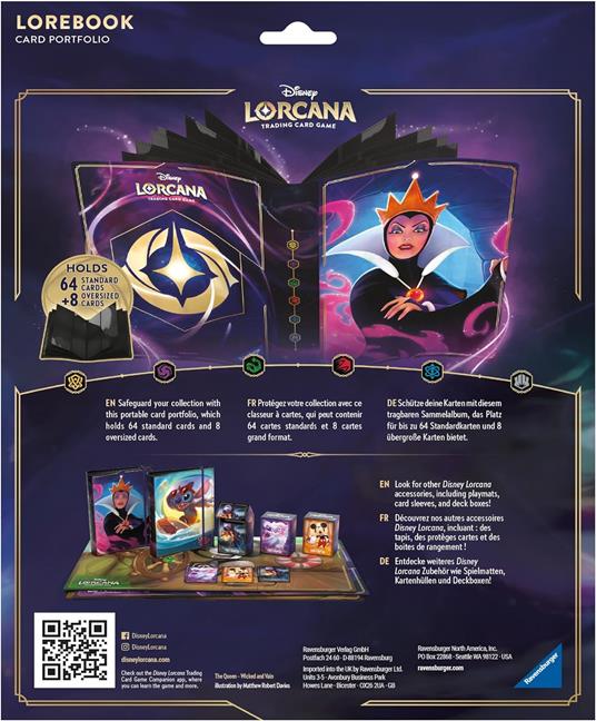Ravensburger - Disney Lorcana: Primo Capitolo - Gioco di carte collezionabili - da 8 anni - Multilingue - 3