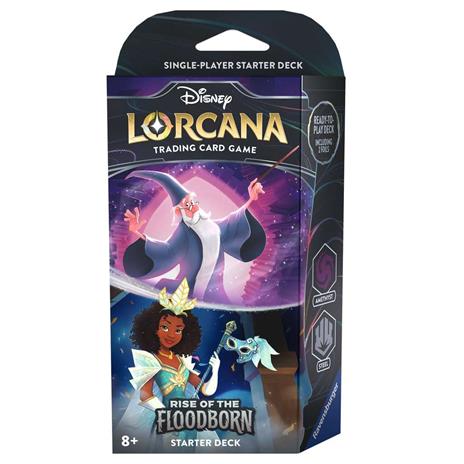 Disney Lorcana: Rise of the Floodborn - Amethyst/Steel Starter Deck ENG - 2