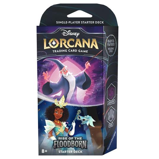 Disney Lorcana: Rise of the Floodborn - Amethyst/Steel Starter Deck ENG - 2