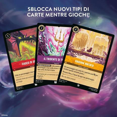 Ravensburger - Disney Lorcana Preludio, Gioco di Carte, 2 Giocatori, per Adulti e Bambini 8+ Anni, Edizione in Italiano - 6