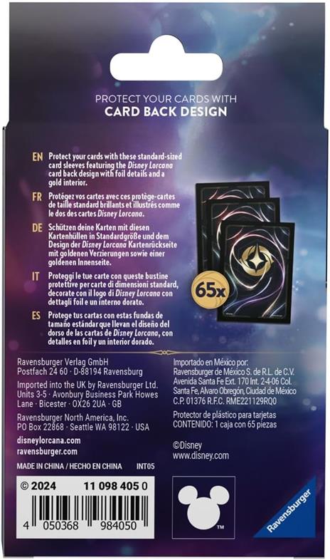 Disney Lorcana Logo 65 Buste protettive - 3