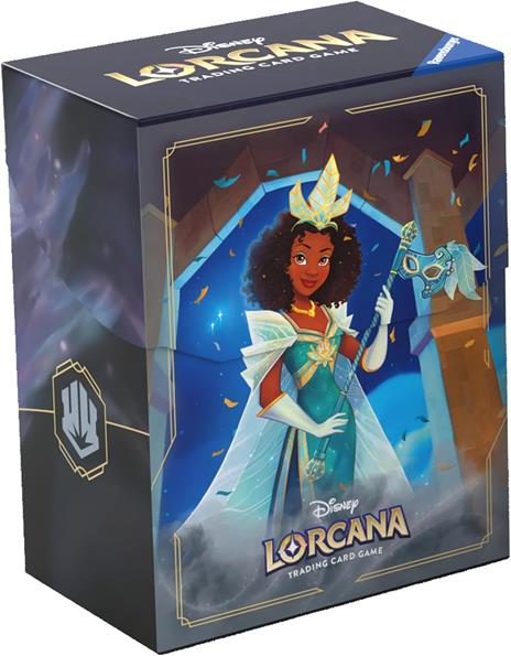 Ravensburger - Disney Lorcana TCG: Cieli Scintillanti, Tiana Deck Box 80 Carte