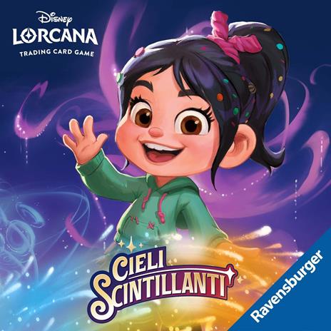 Ravensburger - Disney Lorcana TCG: Cieli Scintillanti, Tiana Deck Box 80 Carte - 3