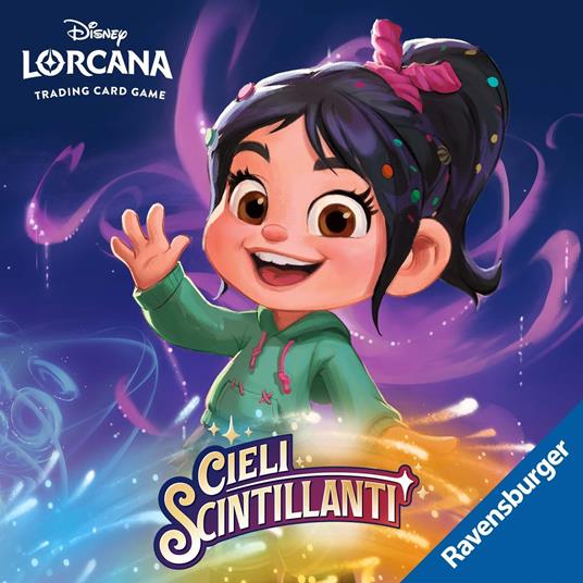 Ravensburger - Disney Lorcana TCG: Cieli Scintillanti, Tiana Deck Box 80 Carte - 3