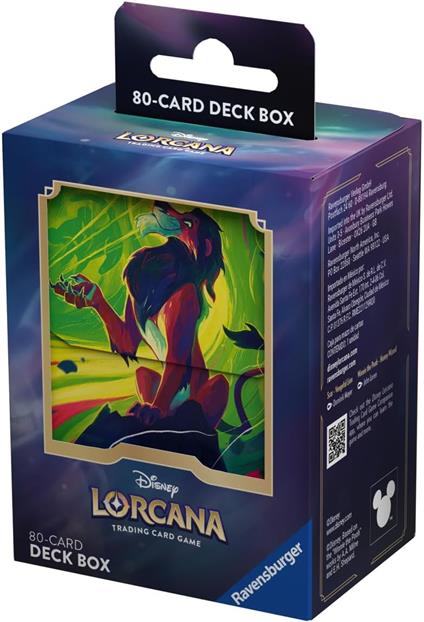 Disney Lorcana Mazzo Scar Vengeful Son