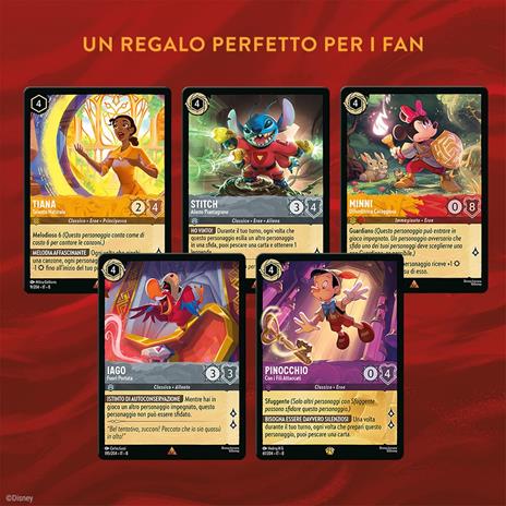 Disney Lorcana Single Starter Deck - Rubino e Acciaio Mulan & Stitch_ Set 8 IT - 5
