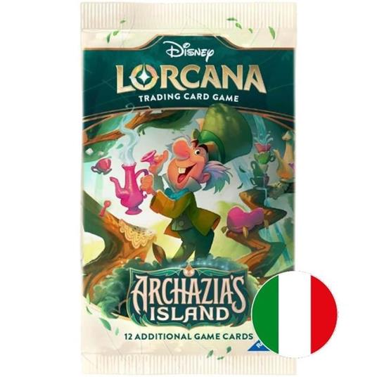 Disney Lorcana L'isola di Archazia Single Booster Pack (IT)