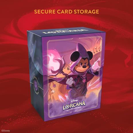 Disney Lorcana Deck Case A - Mickey Mouse  Wayward Sorcerer_Set 8 - 2