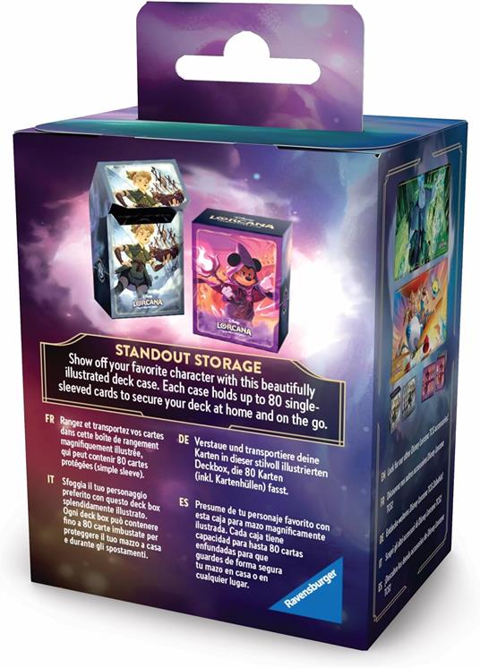 Disney Lorcana Deck Case A - Mickey Mouse  Wayward Sorcerer_Set 8 - 5