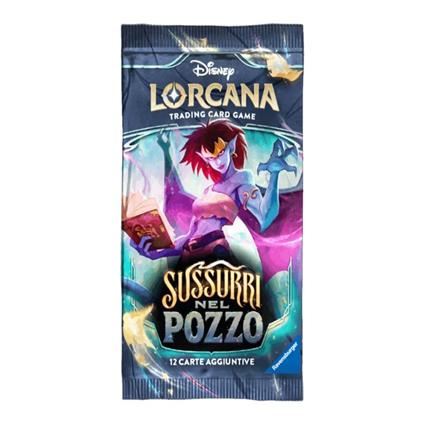 Disney Lorcana Trading Card Game: Sussurri nel pozzo  Play Booster Pack ITA