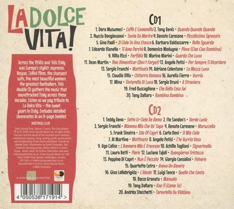 La Dolce Vita. Italian Spirit - CD Audio - 2