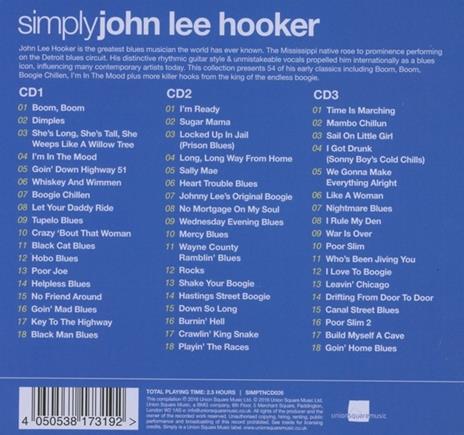 Simply John Lee Hooker - CD Audio di John Lee Hooker - 2