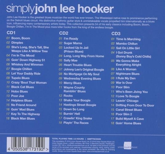 Simply John Lee Hooker - CD Audio di John Lee Hooker - 2