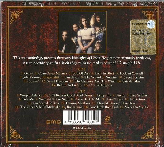 Your Turn to Remember. The Definitive Anthology 1970-1990 - CD Audio di Uriah Heep - 2