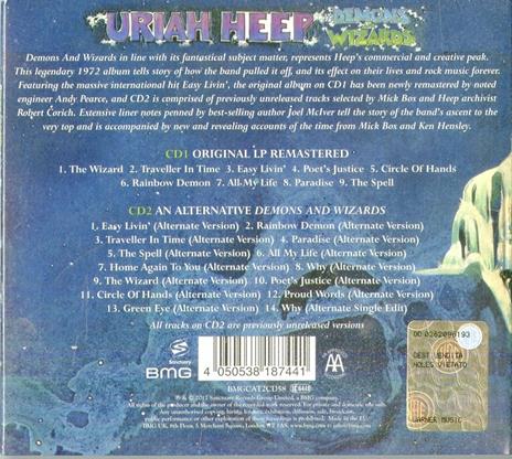 Demons and Wizards - CD Audio di Uriah Heep - 2