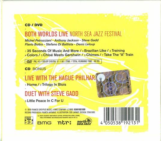 Both Worlds Live North Sea Jazz Festival - CD Audio + DVD di Michel Petrucciani - 2