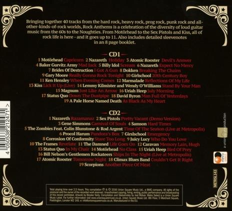 Rock Anthems (Digipack) - CD Audio - 2