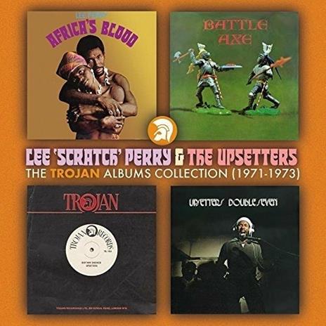 Lee Perry & the Upsetters. The Trojan Albums Collection 1971 to 1973 - CD Audio