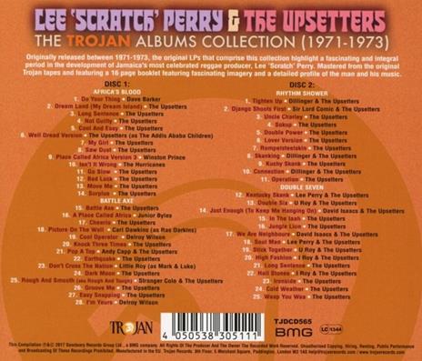Lee Perry & the Upsetters. The Trojan Albums Collection 1971 to 1973 - CD Audio - 2