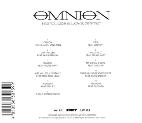 Omnion - CD Audio di Hercules and Love Affair - 2