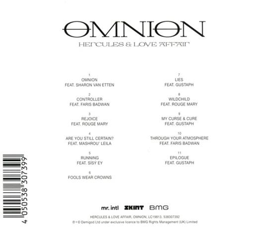 Omnion - CD Audio di Hercules and Love Affair - 2