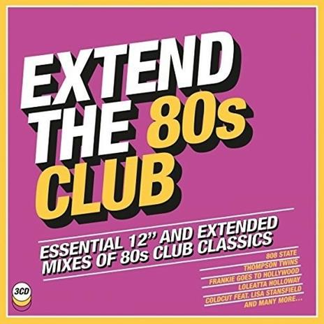 Extend the 80s. Club - CD Audio