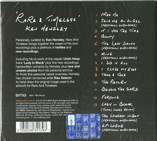 Rare and Timeless - CD Audio di Ken Hensley - 2