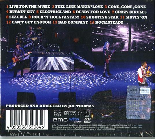 Live at Red Rocks - CD Audio + DVD di Bad Company - 2