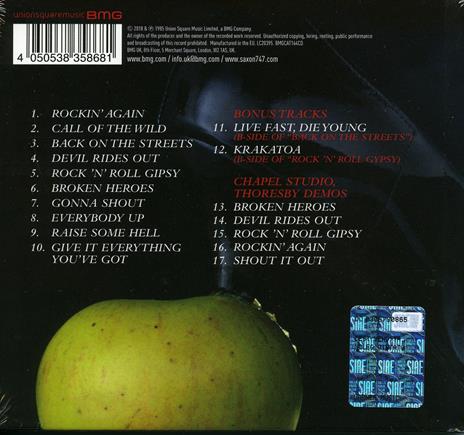 Innocence Is No Excuse - CD Audio di Saxon - 2