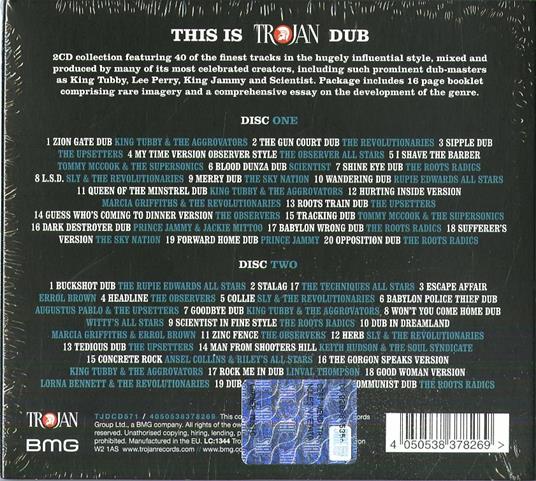 This Is Trojan Dub - CD Audio - 2