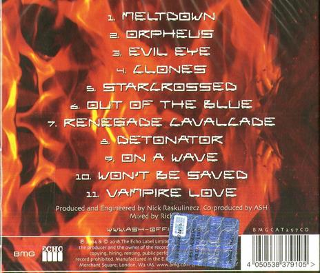 Meltdown - CD Audio di Ash - 2