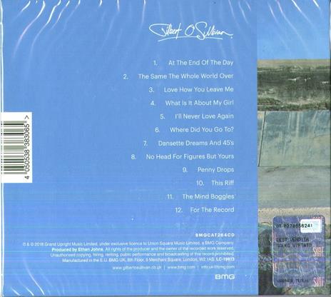 Gilbert O'sullivan - CD Audio di Gilbert O'Sullivan - 2