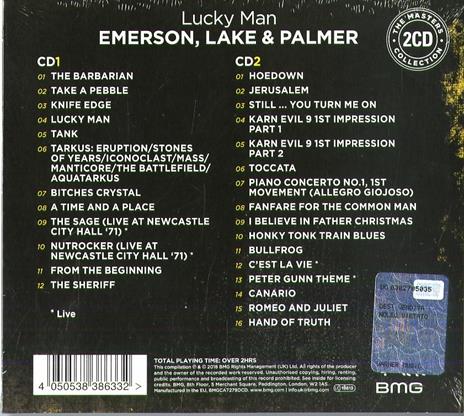 Lucky Man - CD Audio di Keith Emerson,Carl Palmer,Greg Lake,Emerson Lake & Palmer - 2