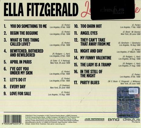 Love for Sale - CD Audio di Ella Fitzgerald - 2