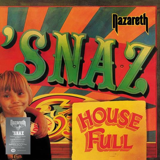 Snaz (Green and Orange Coloured Vinyl) - Vinile LP di Nazareth