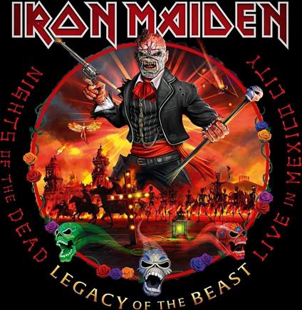 Night Of The Dead Legacy Of The Beast: Live In Mexico City (180 gr. Gatefold) - Vinile LP di Iron Maiden