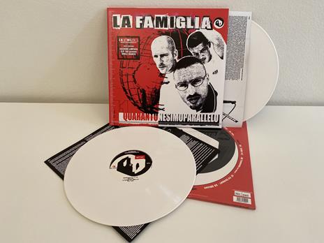 41° Parallelo (White Coloured Vinyl - Limited Edition) - Vinile LP di La Famiglia - 4