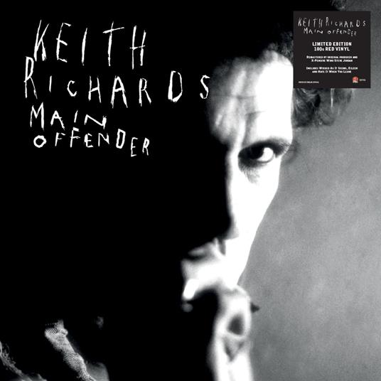 Main Offender (Red Coloured Vinyl) - Vinile LP di Keith Richards