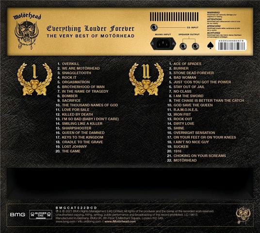Everything Louder Forever. The Very Best of - CD Audio di Motörhead - 3