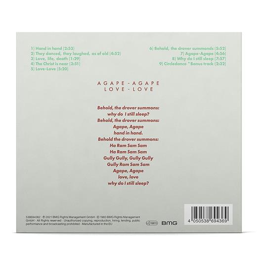 Agape-Agape - CD Audio di Popol Vuh - 3