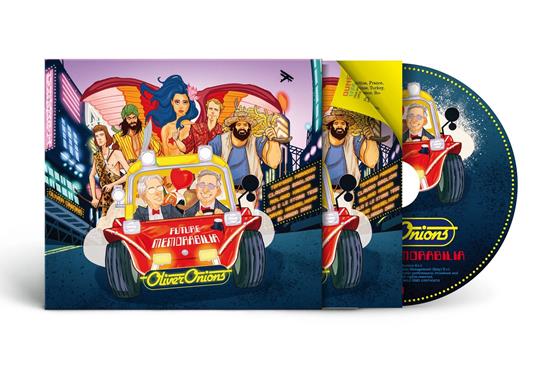 Future Memorabilia (Deluxe Green Box "Eco Plastic Free": CD + Booklet + 5 Sticker) (Colonna Sonora) - CD Audio di Oliver Onions - 3