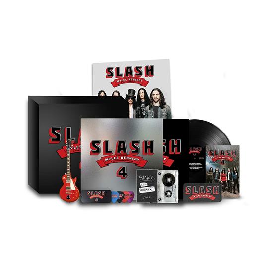 4 (feat. Myles Kennedy and the Conspirators) - Vinile LP + CD Audio + Musicassetta di Slash - 2